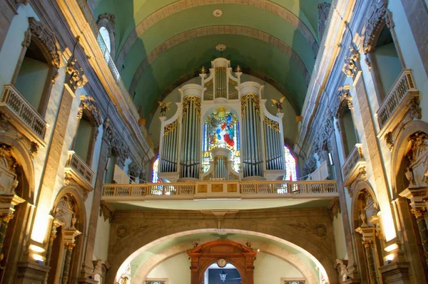 Binnen Onze Dame Van Lapa Kerk Porto Portugal — Stockfoto