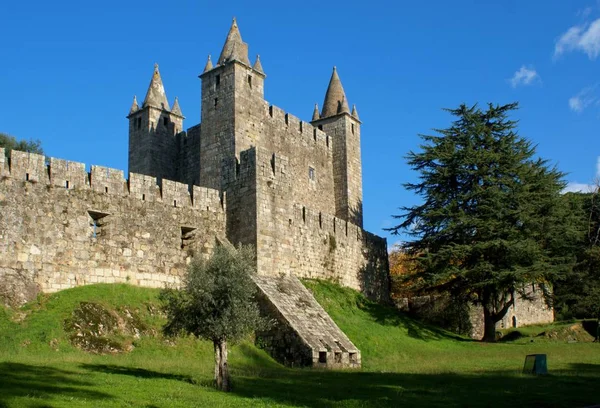 Santa Maria Feira Castle Portugal — стокове фото