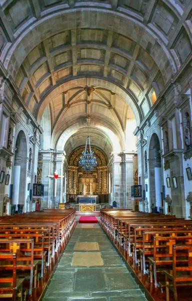 Всередині Церкви Loios Санта Марія Фейра Португалія — стокове фото