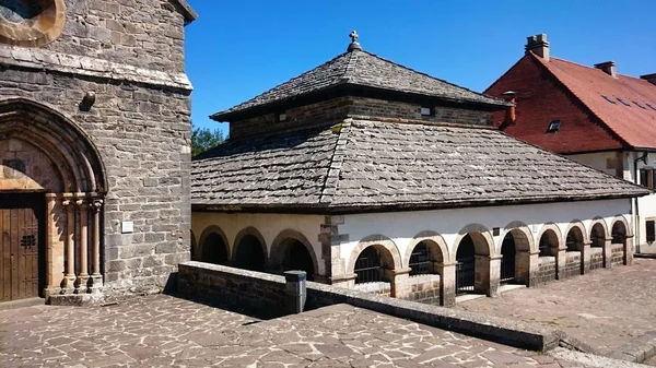 Charlemagne Silo Roncesvalles Camino Santiago Španělsko — Stock fotografie