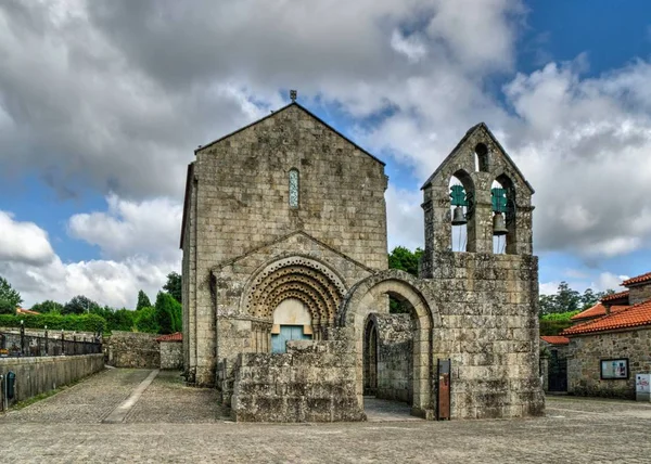 Romanesque Monastery Sao Pedro Ferreira Portugal — Stock Photo, Image