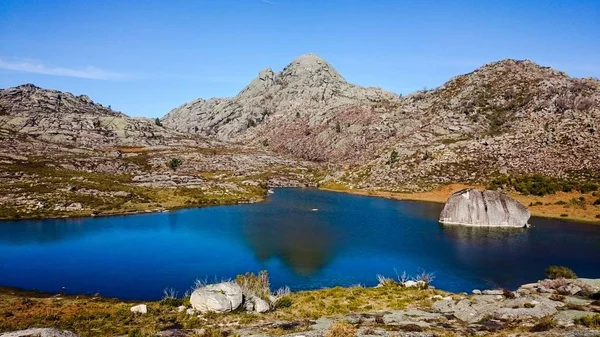 Lago Parque Nacional Peneda Geres Portugal — Fotografia de Stock