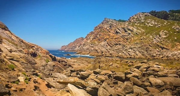 Cies Eilanden Galicië Spanje — Stockfoto