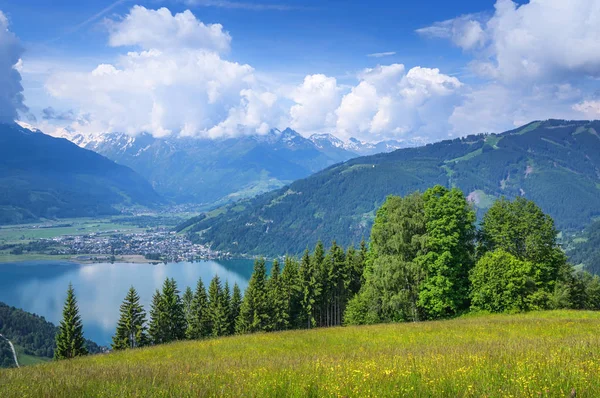 Zell am See Salzburger Land, Oostenrijk — Stockfoto