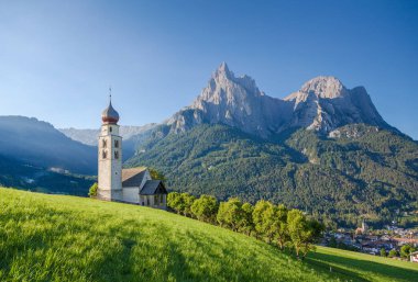 SEIS 'm Schlern, Dolomites, South Tyrol, İtalya