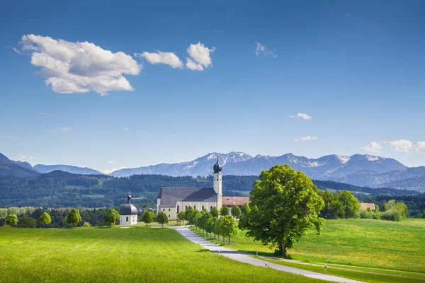 Kirche zum Abschied, Bayern, Deutschland — Stockfoto