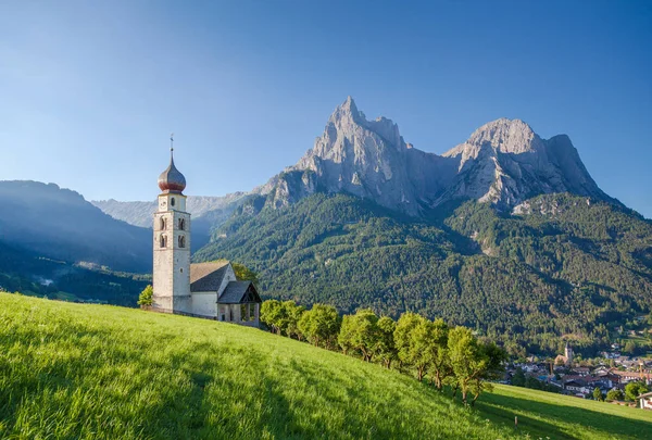 Seis am Schlern, Dolomites, South Tyrol, Italy — Stock Photo, Image