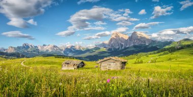 Alpe di Siusi, South Tyrol, İtalya