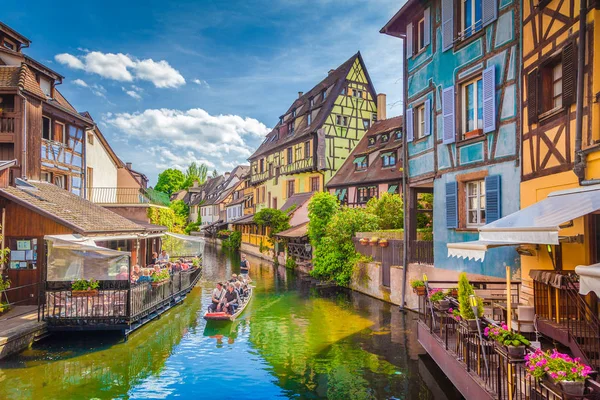 Kota bersejarah Colmar, Alsace, Perancis — Stok Foto