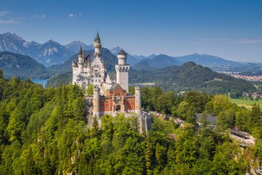 Neuschwanstein Şatosu, Bavyera, Almanya