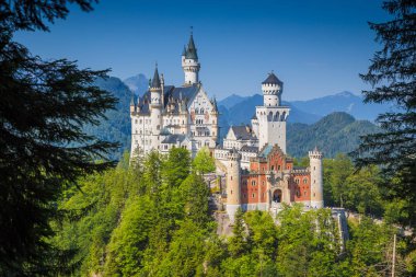 Neuschwanstein Şatosu, Bavyera, Almanya