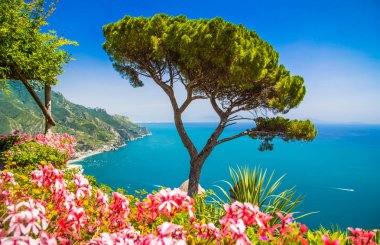 Amalfi coast, campania, İtalya