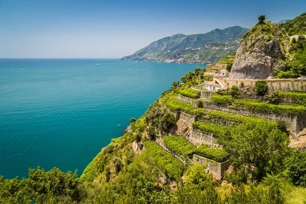 Amalfi pobřeží, Kampánie, Itálie — Stock fotografie