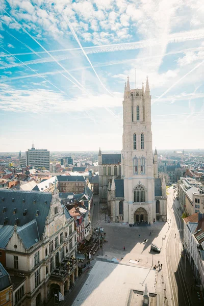 Gent, Belçika 'daki Sint-Baafskathedraal Kilisesi — Stok fotoğraf