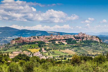 Orvieto, Umbria, İtalya'nın eski şehir