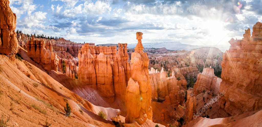 Bryce Canyon National Park at sunrise, Utah, USA