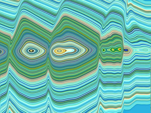 Digitala Effekter Vibrerande Abstrakt Bakgrund Blå Och Gröna Toner Och — Stockfoto
