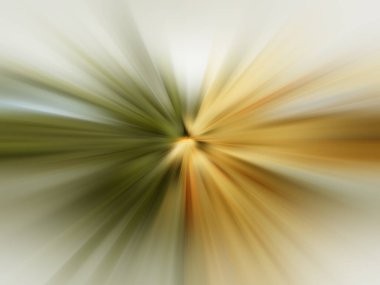    Soyut yüzey radyal zoom bulanıklığı, yeşil, sarı tonlarda. Soyut yeşil, sarı arkaplan radyal, yayıcı, yakınsayan çizgiler.                              