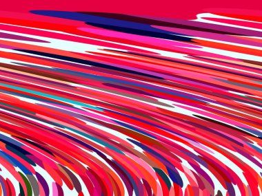 Kırmızı, pembe, beyaz ve mavi soyut çizgiler. Dekorasyon ve duvar kağıdı için minimalist doku.                                         