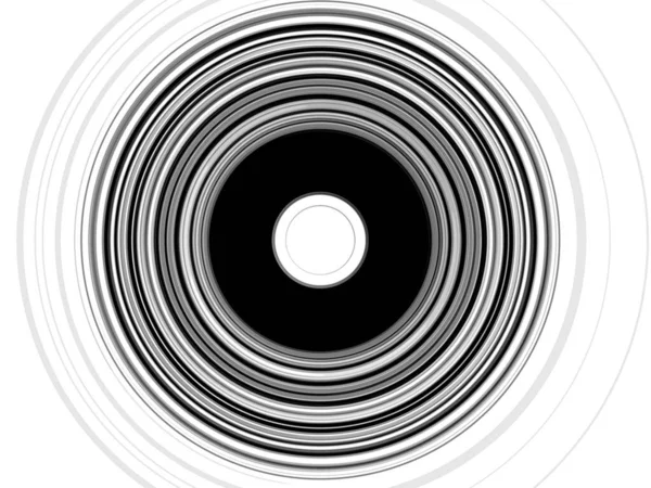 渦状の背景色 放射状のぼかし 抽象的なねじれ 漏斗の形で黒と白の円形のぼかし — ストック写真