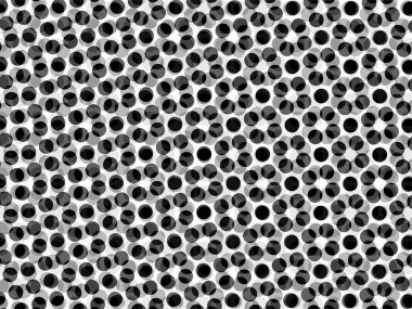    Soyut monokrom yarım ton deseni. Noktalı arkaplan, daireler, noktalar, noktalar. Web afişleri, posterler, kartlar, duvar kağıtları, siteler için tasarım öğesi. Siyah ve beyaz renk                                         