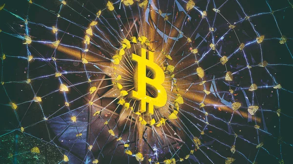 Epic Bitcoin Делового Журнала — стоковое фото
