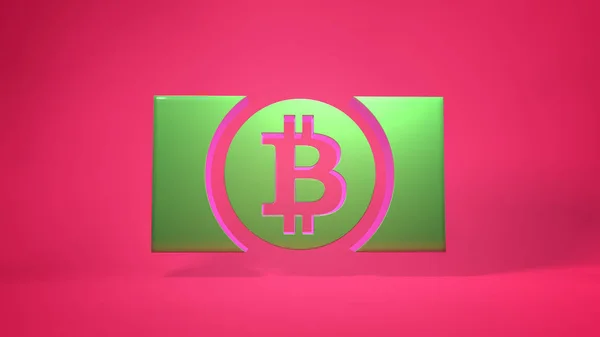 Bitcoin Cash Illustration Stockbild