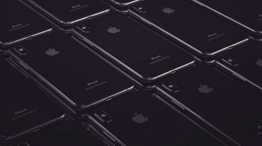 Yeni Iphone 3d Render editoryal resimler X