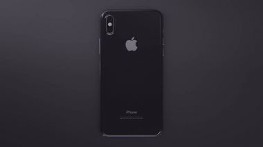 Yeni Iphone 3d Render editoryal resimler X