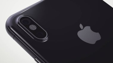 Yeni Iphone 3d Render editoryal resimler X