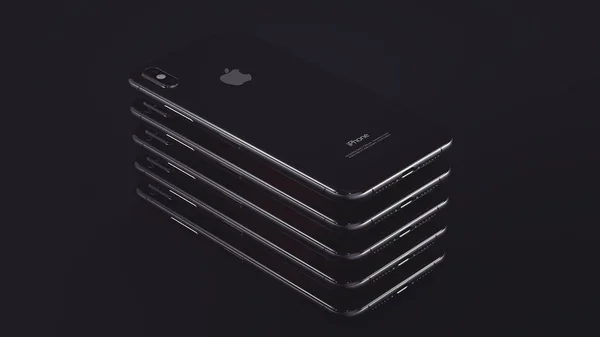 Nowy Iphone Redakcji Ilustracje Render — Zdjęcie stockowe