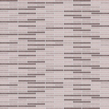 Şık tuğla duvar arka planda toz pembe ve kakao kahverengi gölge