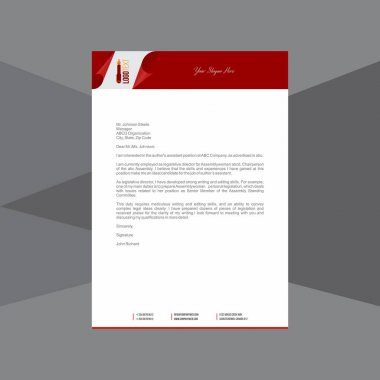 Sanatsal Antetli kadife kırmızı sesi