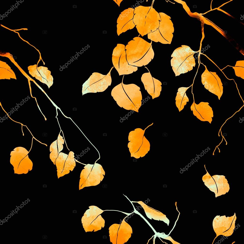 Branches D Automne Avec Feuilles Image Libre De Droit Par Chevnenko C 125739866