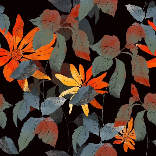 매 도우 꽃과 잎 — 스톡 사진