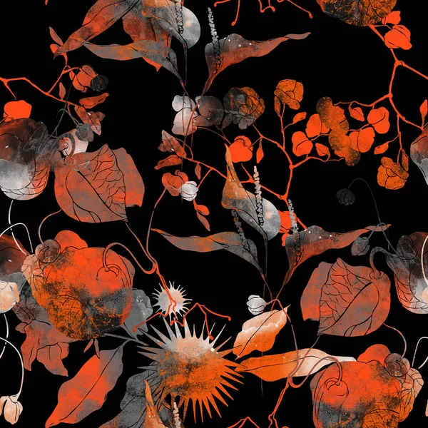 Wilde bloemen en kruiden — Stockfoto