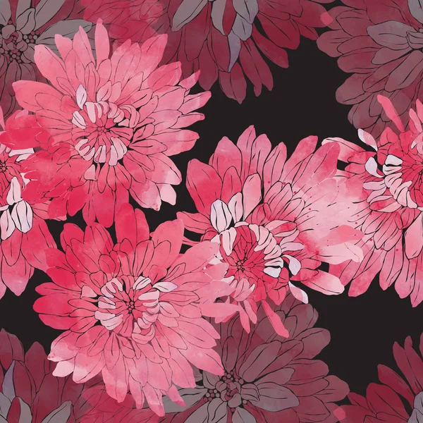 Beautiful Japanese chrysanthemum — Stock Photo, Image