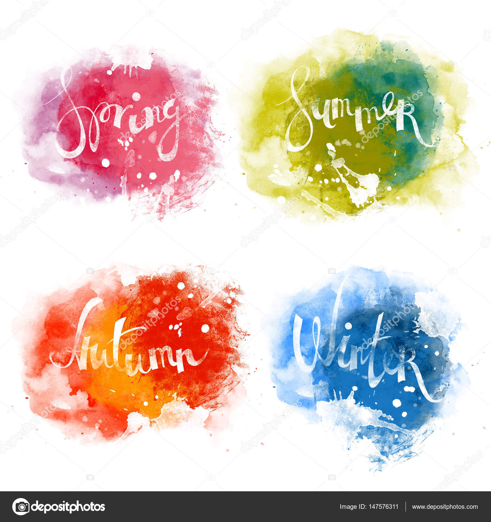 Spring, summer, autumn, winter — Stock Photo © Chevnenko #147576311