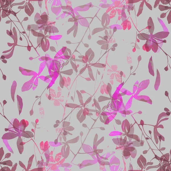 blossom cherry seamless pattern