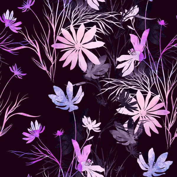 Empreintes motif fleurs — Photo