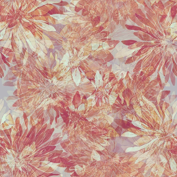 Empreintes motif chrysanthème — Photo