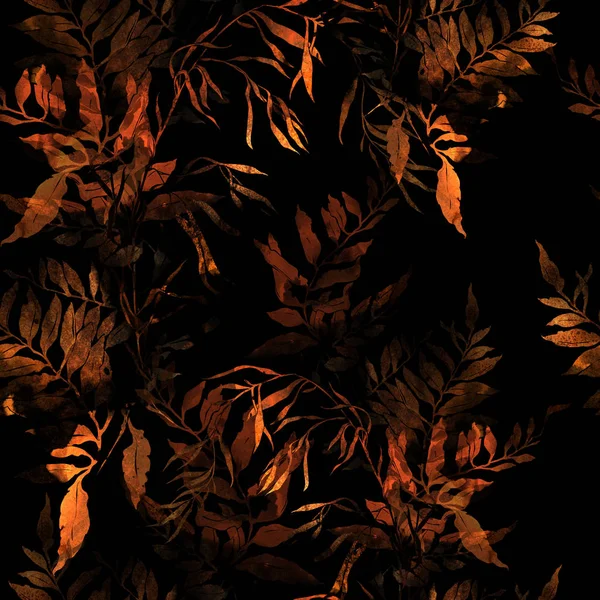 Imprints herbs pattern — Stock Photo, Image