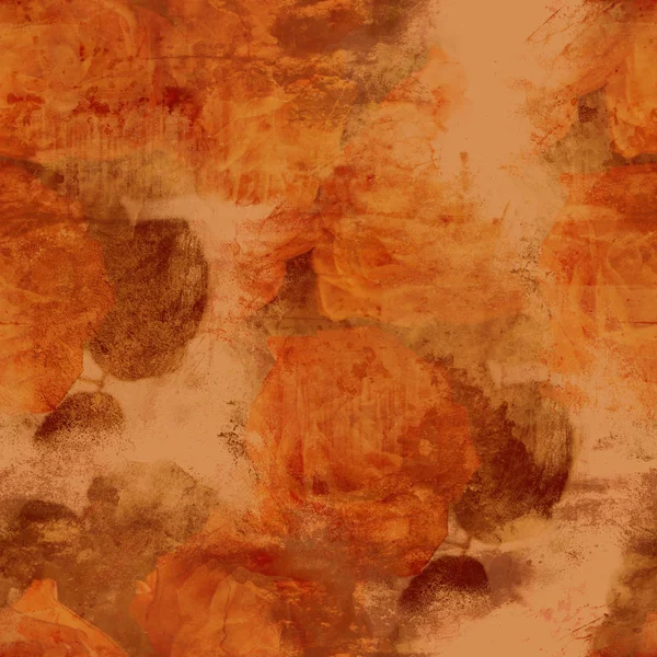 Бесшовный узор с винтажными розами патины — стоковое фото