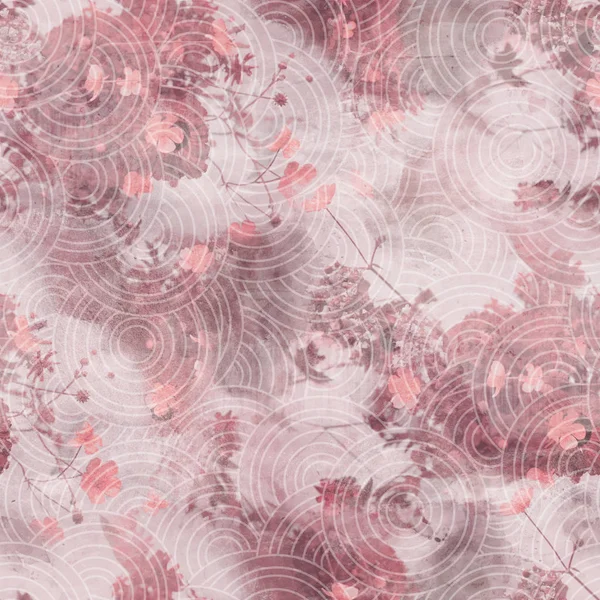 Текстура с букетом луговых цветов — стоковое фото