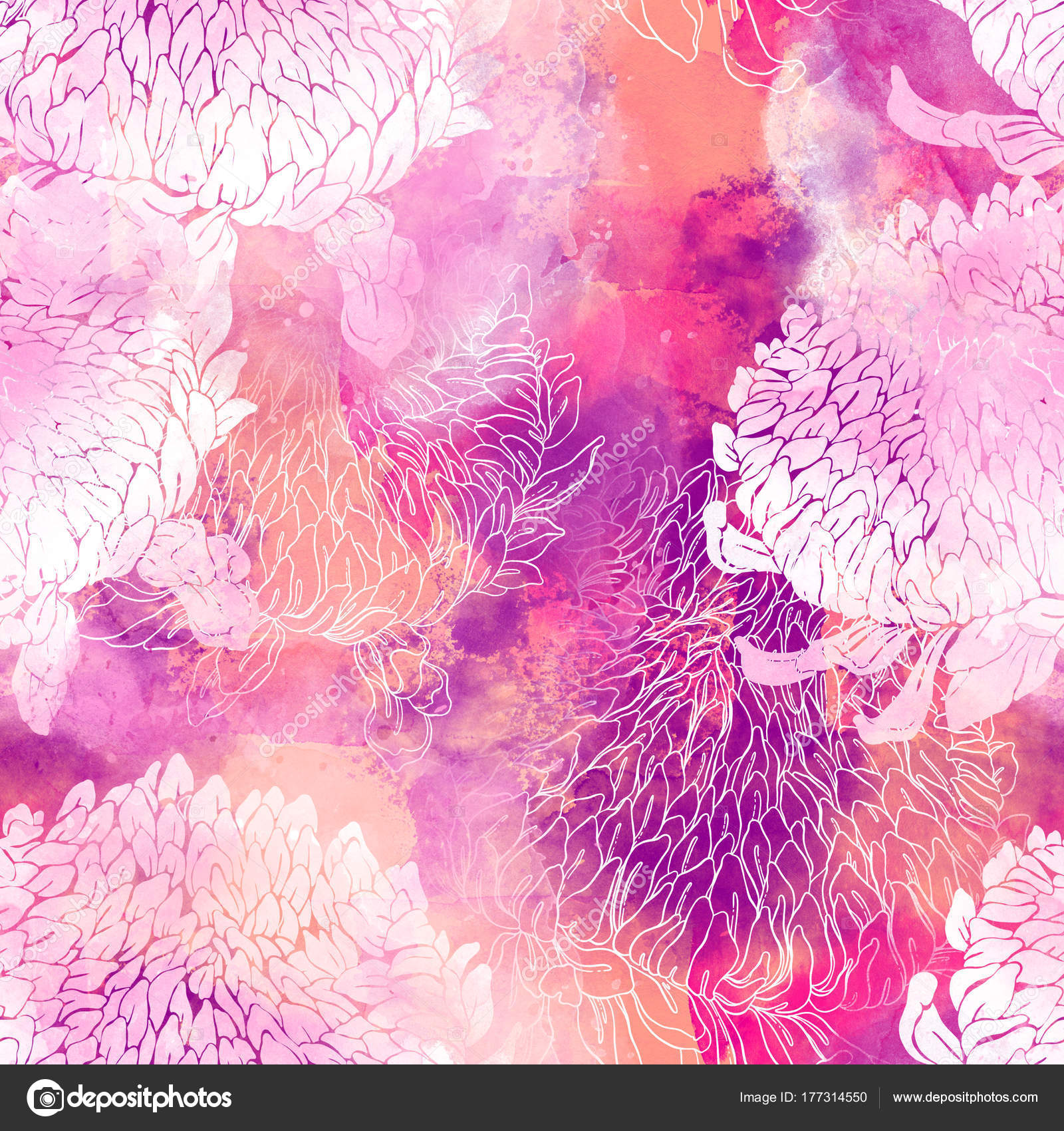 pics Abstract Chrysanthemum Images depositphotos