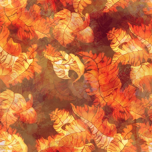 추상 leavess eamless 패턴 — 스톡 사진