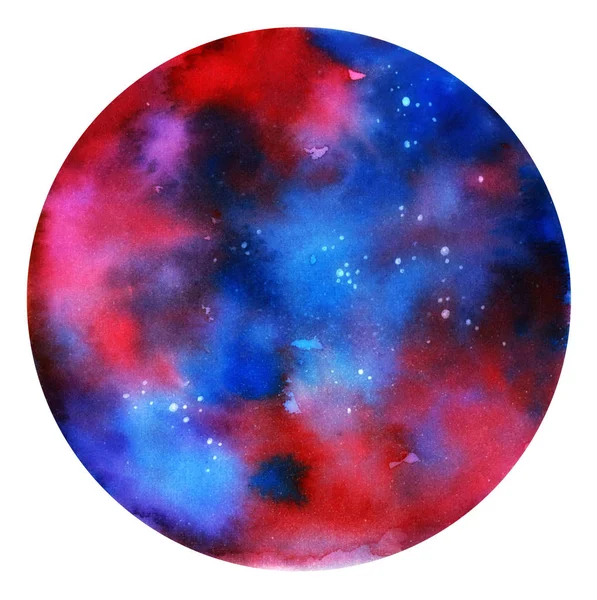 星座水彩手描き空間 — ストック写真