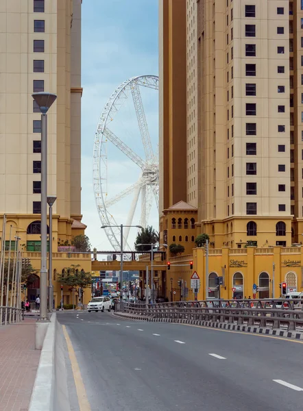 Погляд Хмарочосів Сучасного Міста Дубай — стокове фото