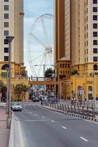 Pemandangan Gedung Pencakar Langit Kota Modern Dubai — Stok Foto