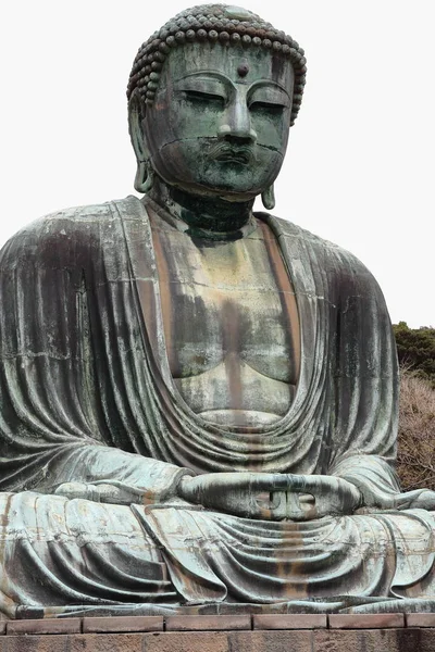 Daibucu nebo velký Buddha. Kótokuin v chrámu v Kamakura-Japonsko. 7753 — Stock fotografie